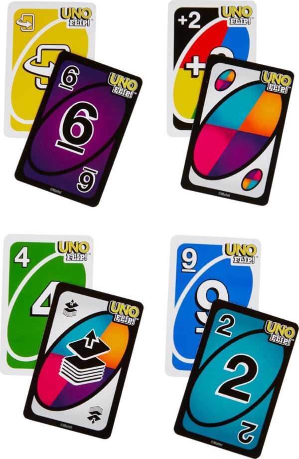 UNO Family Card Game & UNO Flip Combo - Image 4