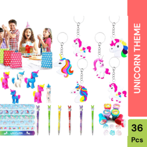 Utsub Cute Unicorn Theme Return Gifts | Set of 6 | 36 Pcs