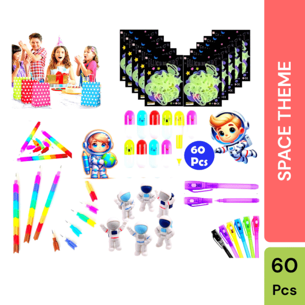 Utsub Space Theme Return Gifts | Set of 10 | 60 Pcs