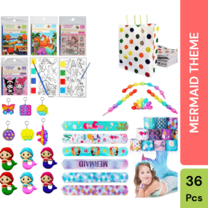 Utsub Mermaid Theme Return Gifts | Set of 6 | 36 Pcs