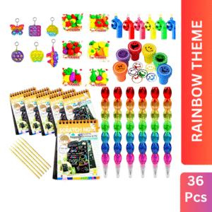 Utsub Rainbow Theme Return Gifts | Set of 6 | 36 Pcs