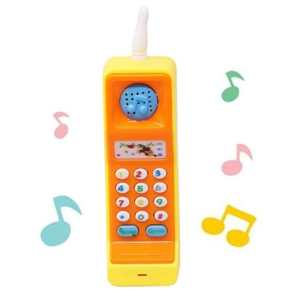 Musical Mini Mobile Phone Toy, Music, Lights, Talking Sound - Image 4