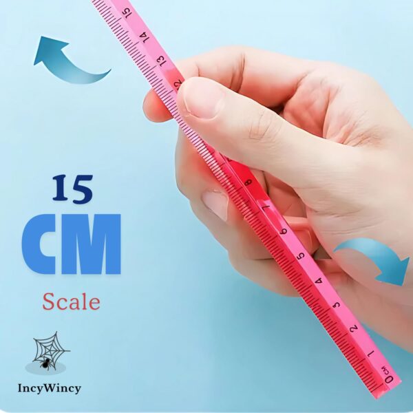 Fancy School Stationery Combo – 10 Pcs |  Colorful Essentials for Kids - Image 4