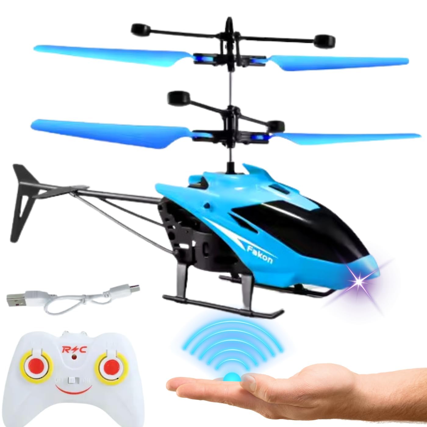 Helicopter with Radio Remote Control - Image 3