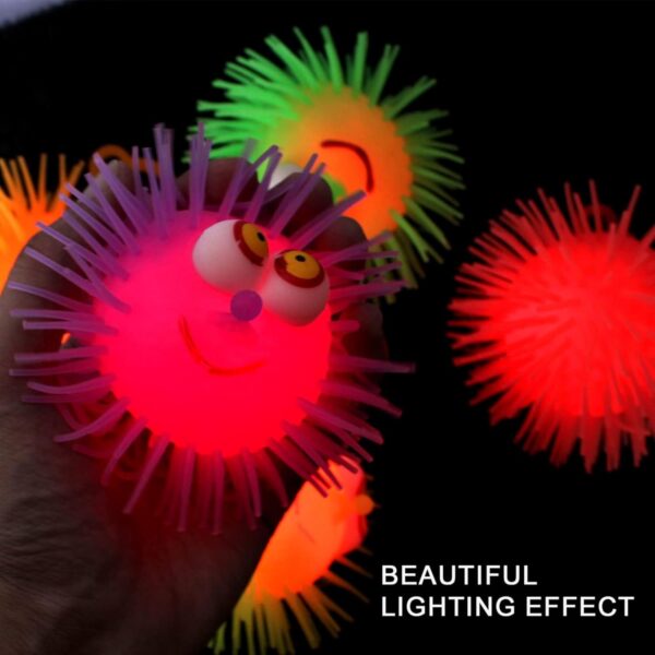 Spiky Puffer Ball + Moon Ball – Pack of 2, Fun Stress Relief & Play Toy for Kids - Image 3