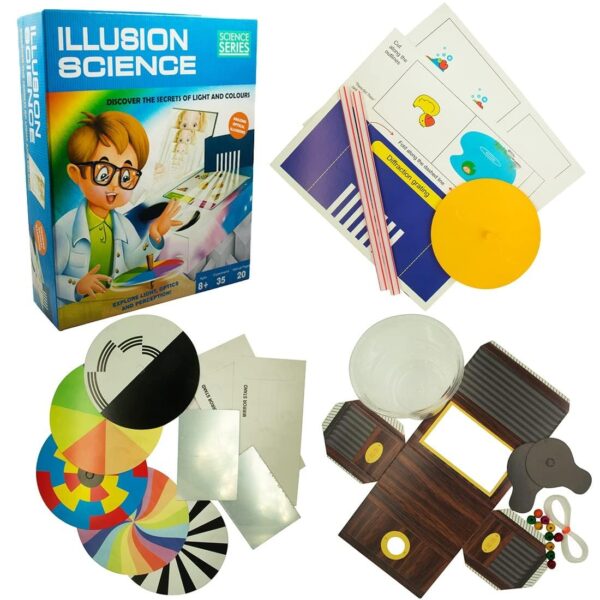 Illusion Science Kit – 35 Mind-Blowing Experiments for Kids (8+ Years) - Image 2