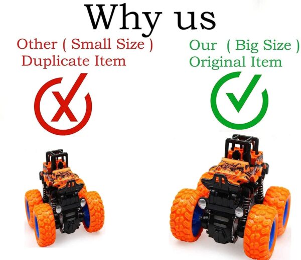 Monster Car Toy for Kids – Pull Back Action - Image 7