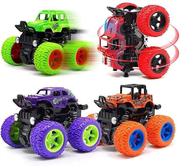 Monster Car Toy for Kids – Pull Back Action - Image 3