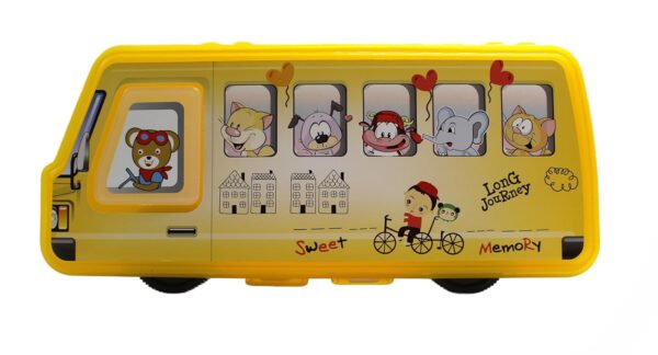 BUS SHAPE PENCIL BOX FOR KIDS - Image 2