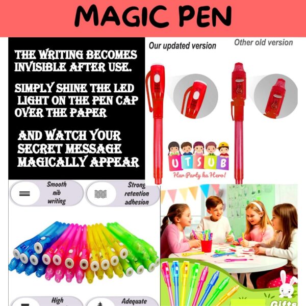 Mega Magic Return Gift Set for Kids – 36 Pcs Stationery & Fun Toys (Set of 6) - Image 5