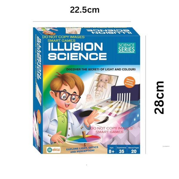 Illusion Science Kit – 35 Mind-Blowing Experiments for Kids (8+ Years) - Image 3