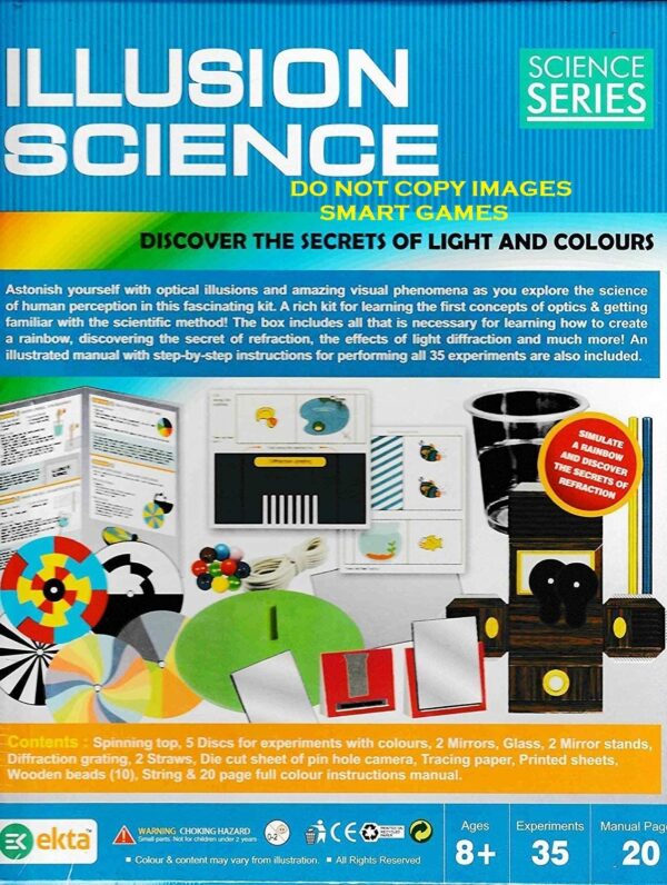 Illusion Science Kit – 35 Mind-Blowing Experiments for Kids (8+ Years) - Image 4