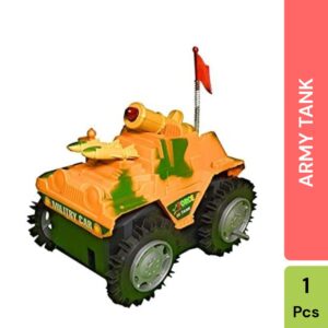 Battery operated military shade tumbling tank