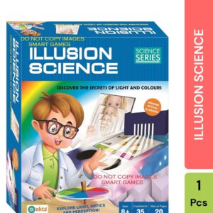 Illusion Science Kit – 35 Mind-Blowing Experiments for Kids (8+ Years)