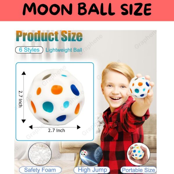 MOON BALL FOR KIDS PACK OF 2 - Image 2