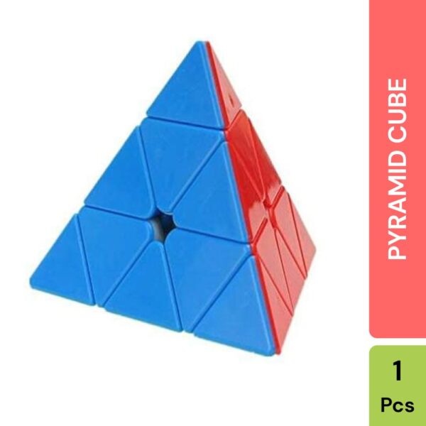 Smooth Pyramid Speed Triangle Magic Cube for Kids