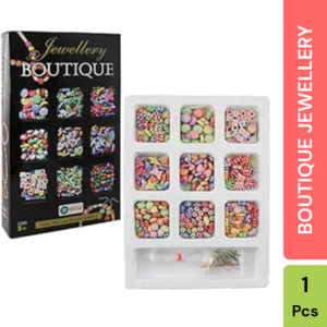 Jewellery Boutique DIY Beads Kit for Girls (6–12 Yrs) – Multicolor
