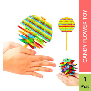 Spinning Candy Flower Toy for Kids - Lollipop