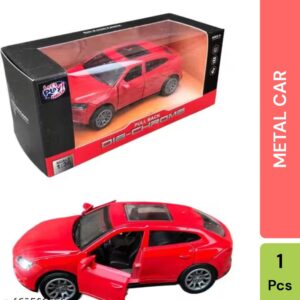 Metal Diecast Car 1:36 Light,Music,Door open Pull back car
