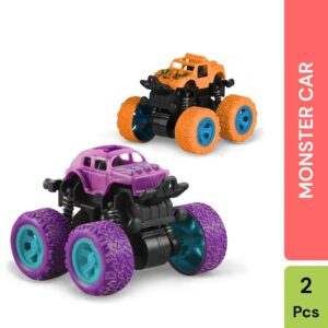 Monster Car Toy for Kids – Pull Back Action
