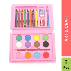 Utsub Art Set for Kids – 24 Pcs Drawing & Coloring Kit, Pack of 2