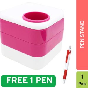 4-in-1 Multi-Use Pen Stand Organizer | Desk Storage Holder for Home & Office