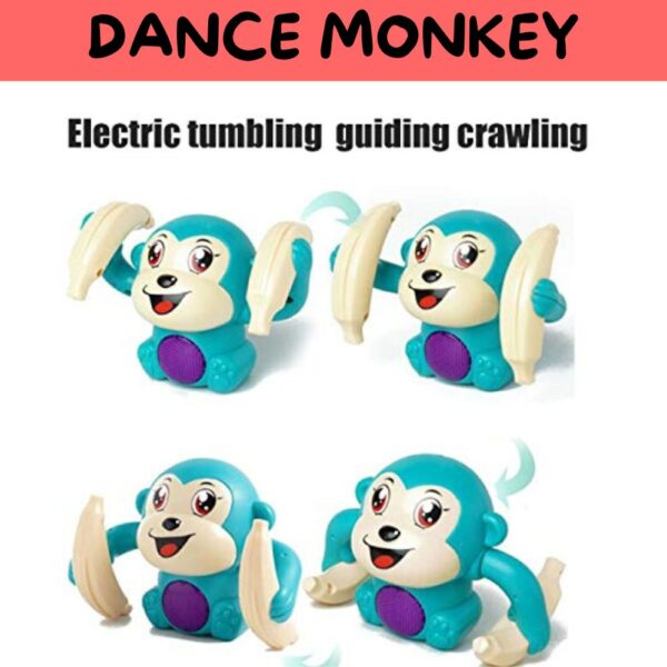 Dancing Monkey Musical Toy for Kids Baby - Image 3