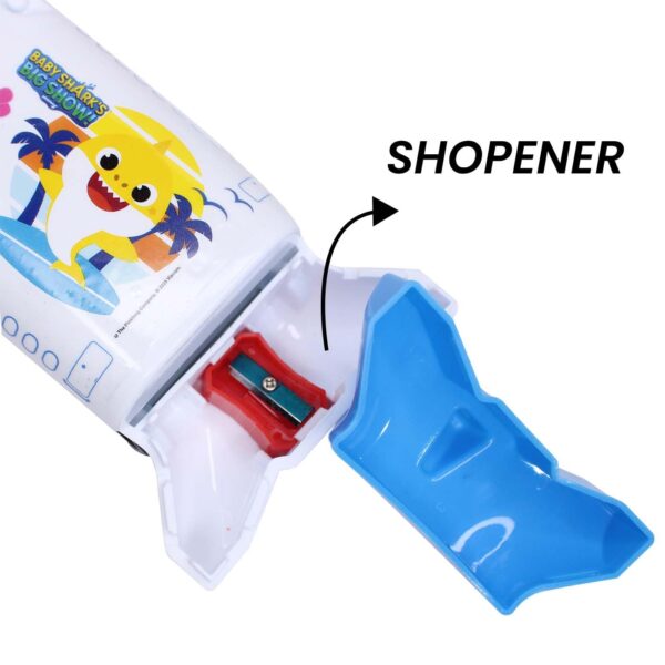 UTSUB Plane Theme Pencil Box with LED Light for Kids - Image 2