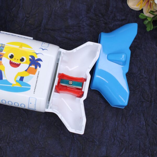 UTSUB Plane Theme Pencil Box with LED Light for Kids - Image 4