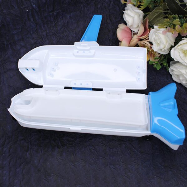 UTSUB Plane Theme Pencil Box with LED Light for Kids - Image 3