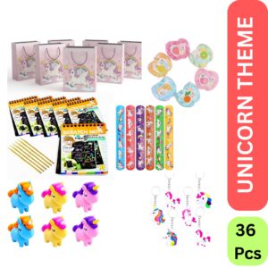 36 Pcs Premium unicorn theme Birthday Return Gifts