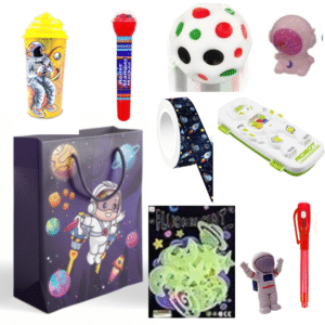 Space Theme Stationery Set 10 Pcs | Birthday Return Gifts | School Supplies Combo