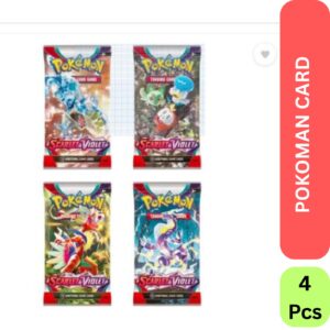 Pokemon Trading Card Game – Collect, Battle and Trade Your Favorite (Pack of 4)