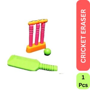 UTSUB Cricket Theme Erasers for Kids | Fun Stationery & Birthday Return Gifts