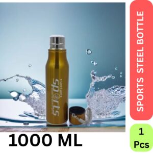 PRO SPORTS1000 ml Stainless Steel Water Bottle | Leak Proof