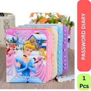 UTSUB Small Password Diary for Kids | Lock Diary Cute Notebook | Secret Journal Gift